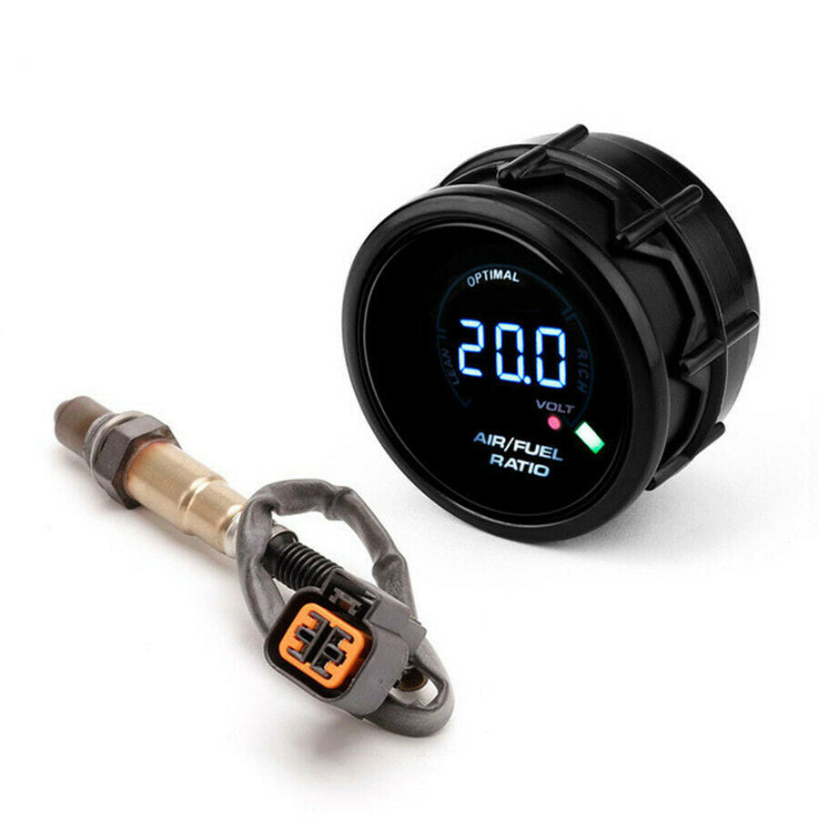 52mm Auto Car Air Fuel Ratio Gauge+O2 Oxygen Sensor For Hyundai Accent 1999-2010