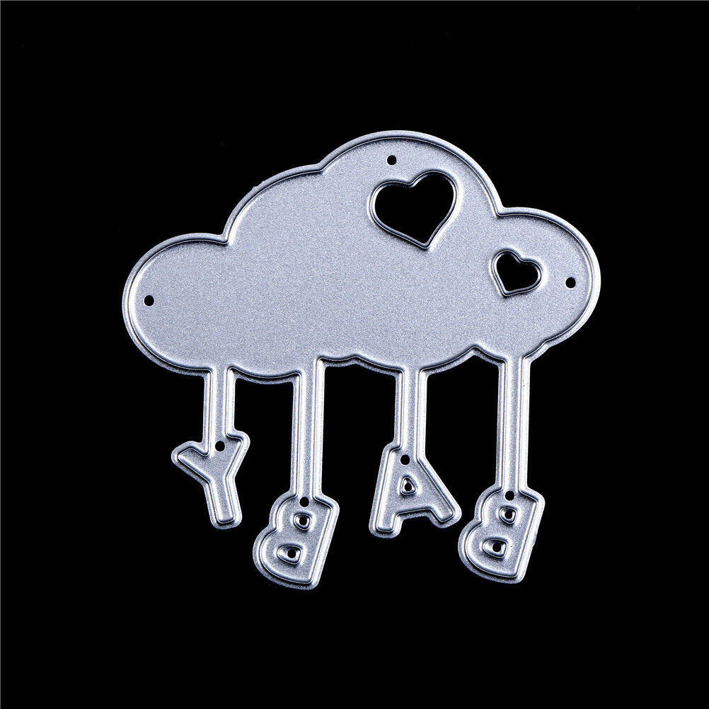 Baby Balloon Design Metal Cutting Dies For DIY Scrapbooking Album Cards Deco Lt