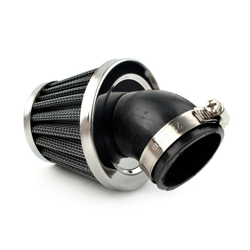 38mm Motorcycle  Bent Neck Air Filter For Pit Bike ATV Quad GY6 Moped Scooter