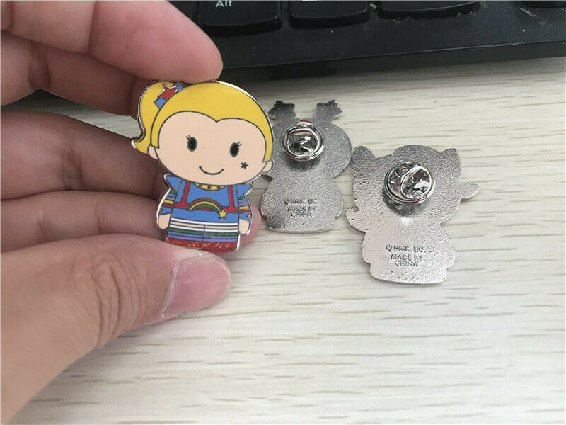 Hallmark Pins Itty Bittys Rainbow Brite Twink Starlite Horse 4pcs Set New Loose