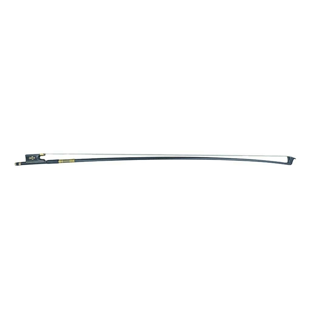 Long Service Life Advanced 4/4 Size Violin Bow Black Natural Horsetail Hair