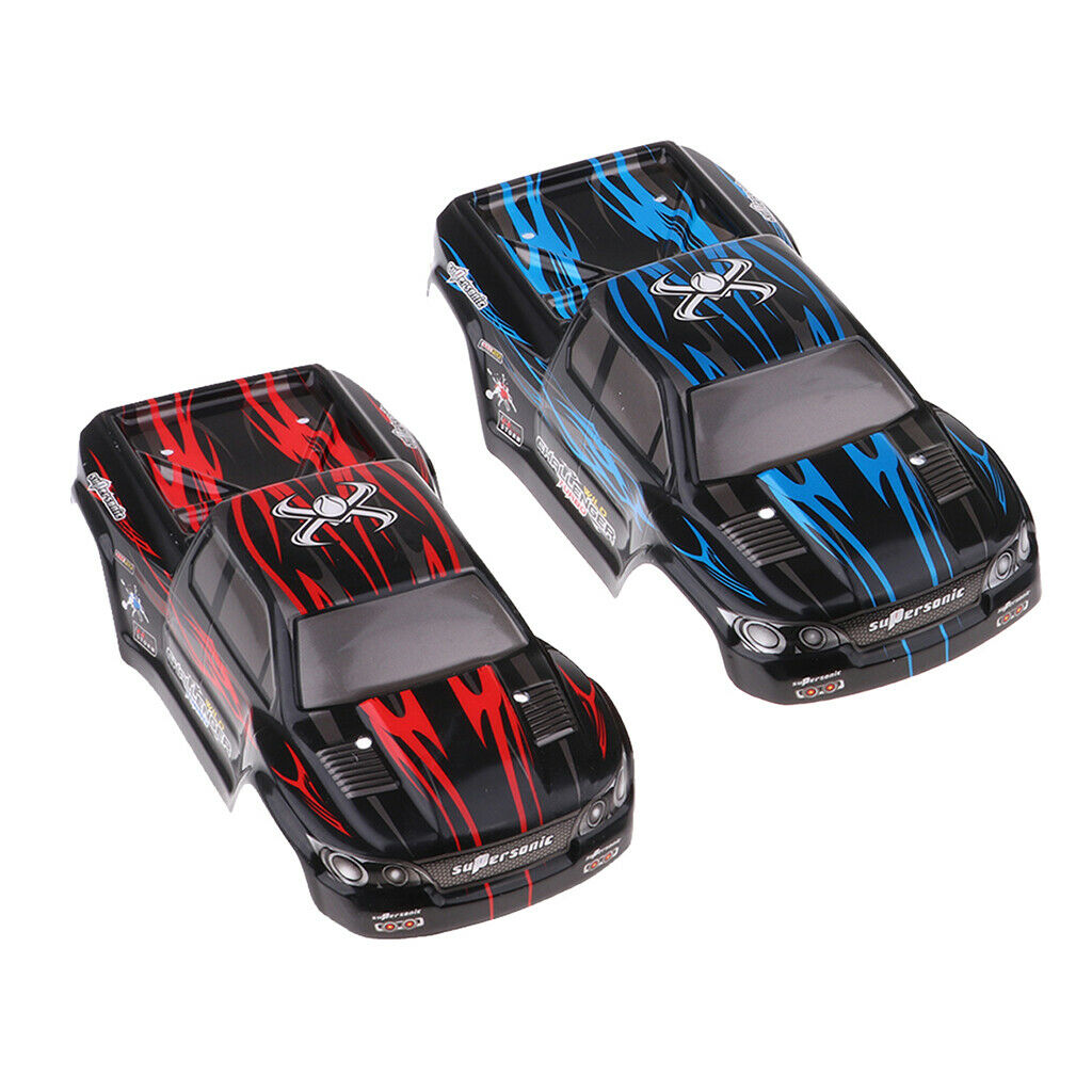 High Details For Xinlehong 1:12 RC Racing Car Body Shell 4WD Replacement Red