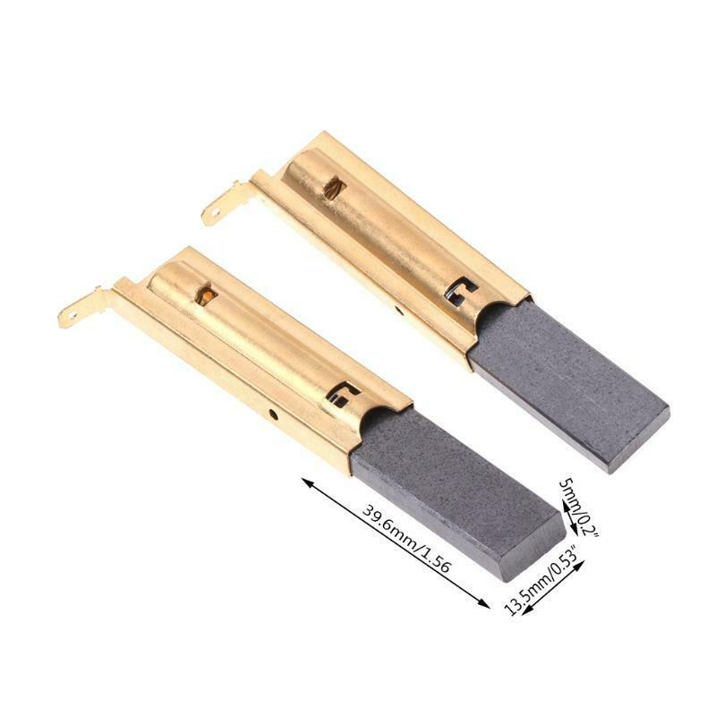 2Pcs/set Washing Machine Motor Carbon Inserts Brushes L94MF7 For Siemens 5x13.5