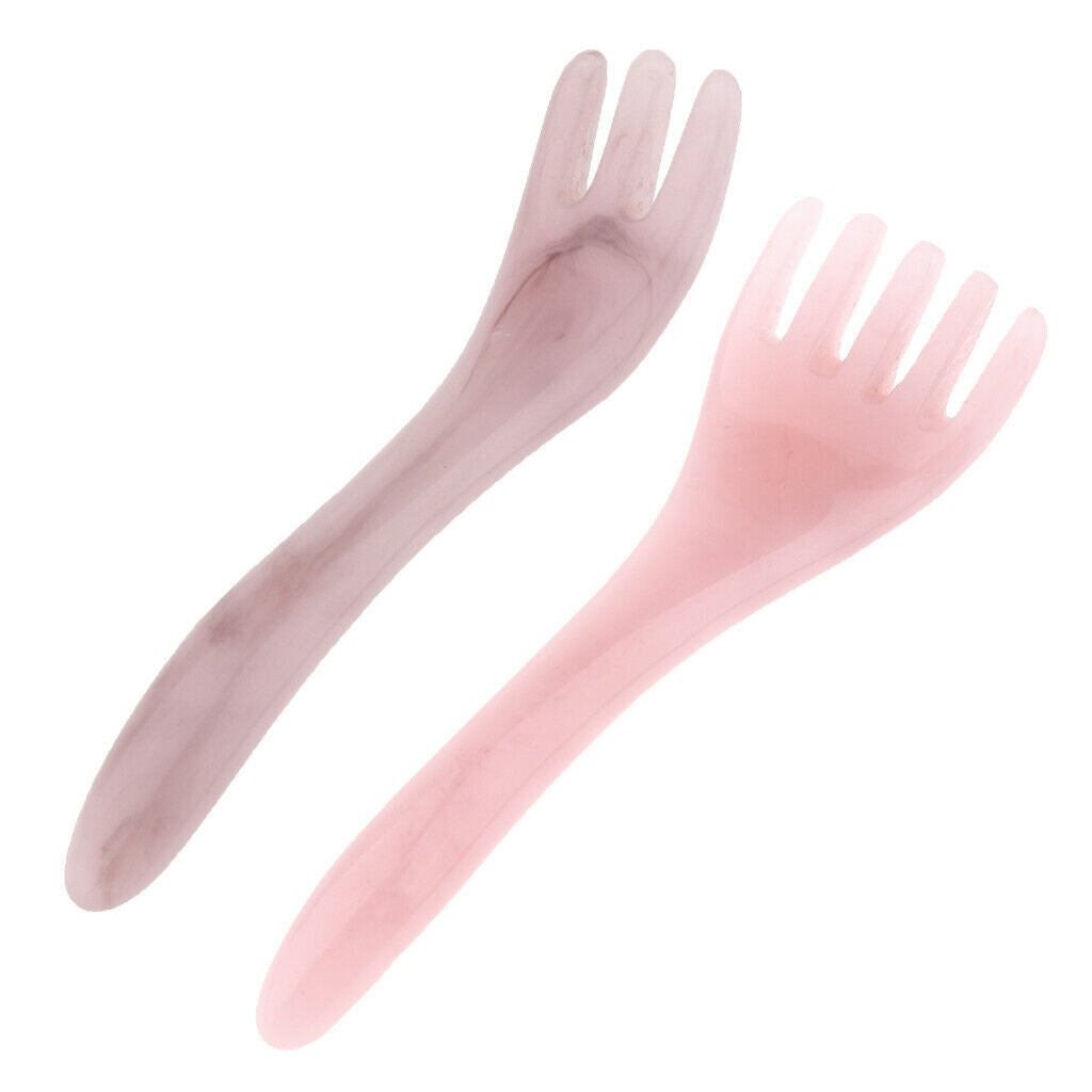 Head Massage Comb Body Massage Stick   Point Acupuncture Stick 3 teeth