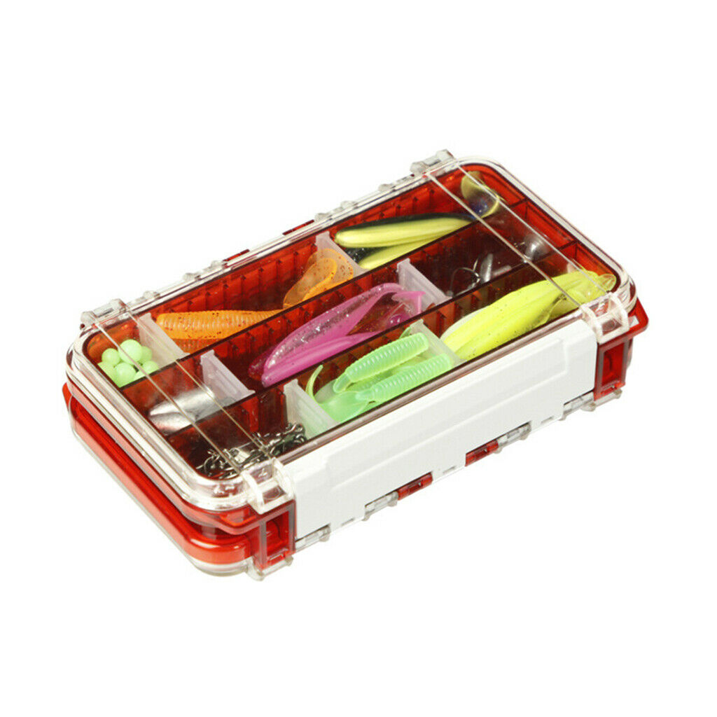90PCS Fishing Accessories Set with Tackle Box Lures Fish Case Fishing Tool