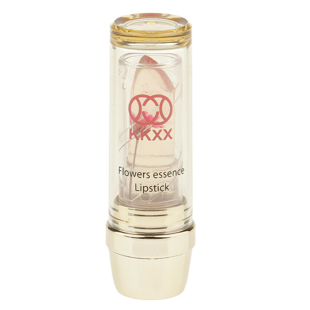Beauty Moisturizing Color Change Transparent Jelly Lipstick Flower Lip Gloss -