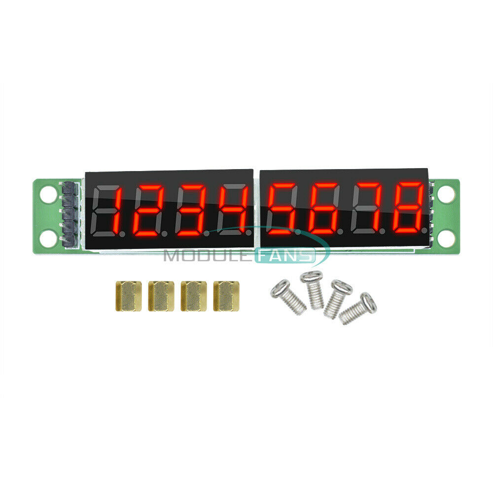 2PCS Digital MAX7219CWG 8-Digit Tube Display Control Module Red For arduino