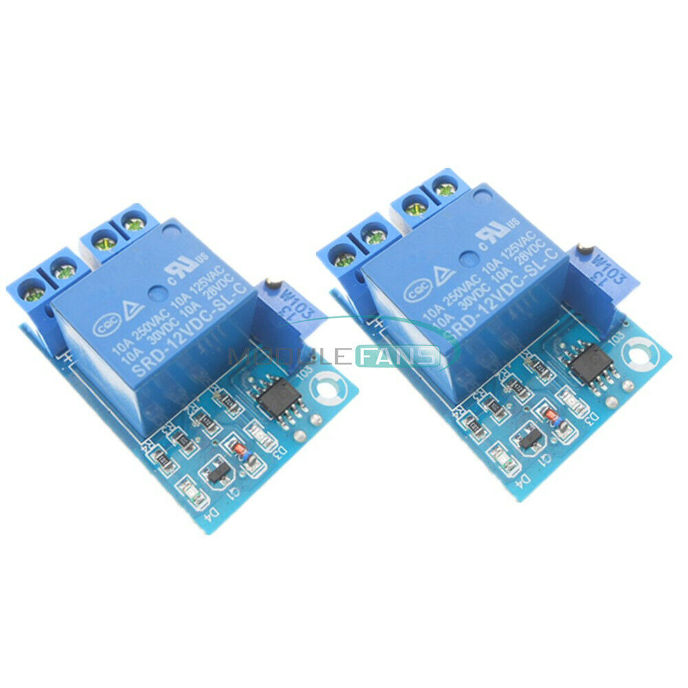 2PCS DC12V Battery Low Voltage Auto Cut off Switch Controller Protection Module