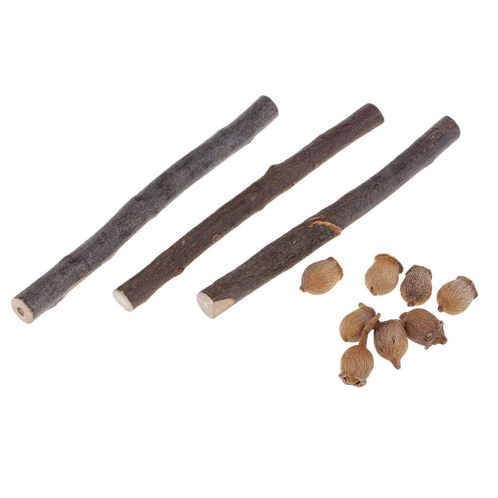 Natural Wood   Crafts Home Table Ornaments Dried Flowers