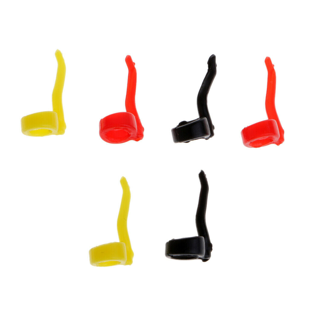 6 Pcs Silicone Fishing Sleeve Hook  Rig Making