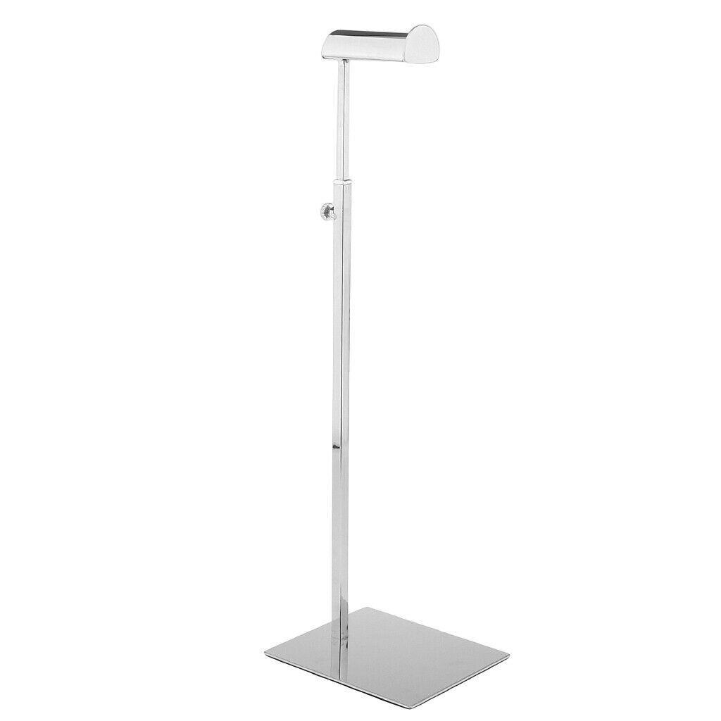 Stainless steel handbag stand height adjustable handbag stand rack