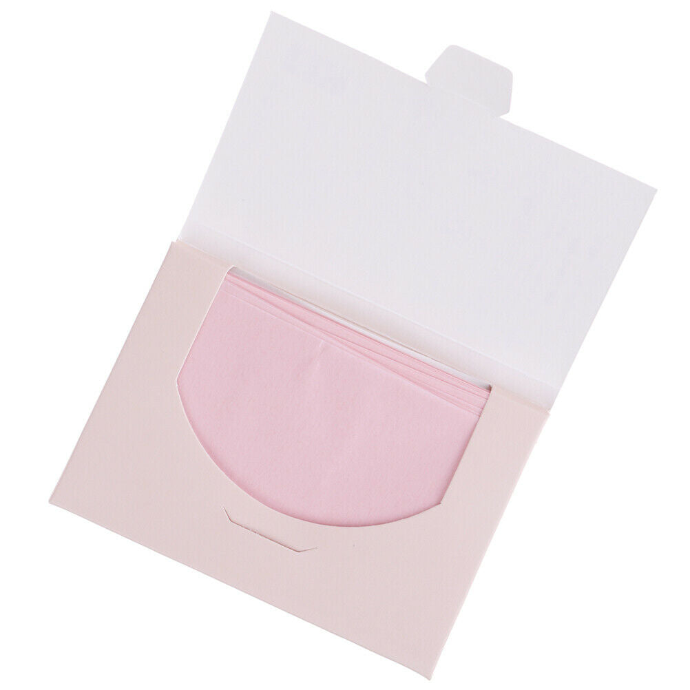 100PCS/Bag Clean Clear Oil absorbing sheet Oil Control Film Blotting Paper T BU