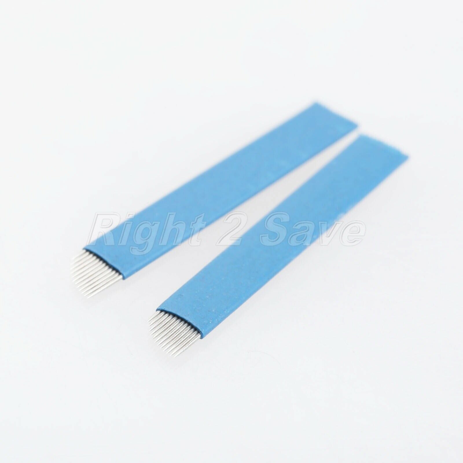 10PCS 12 Pin Permanent Makeup Manual Eyebrow Blade Pen Tattoo Needles