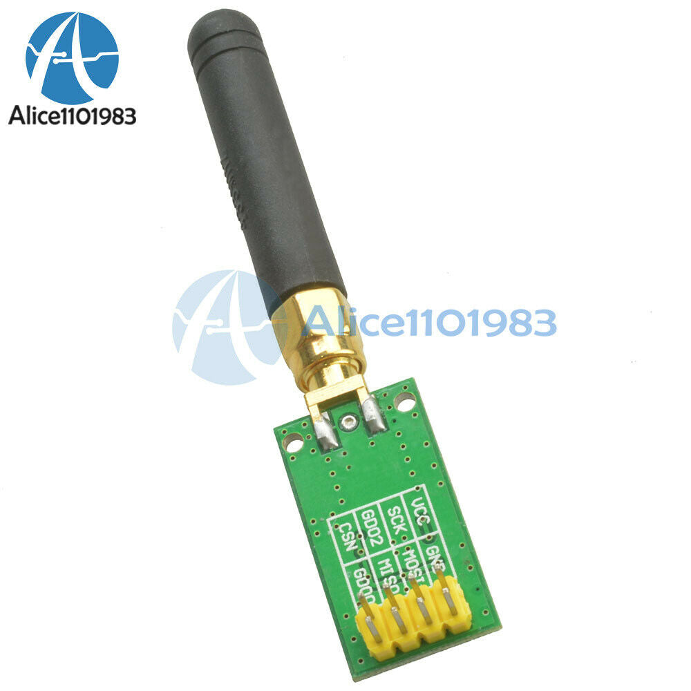 5PCS CC1101 Wireless Transceiver 315/433/868/915MHZ + SMA Antenna Module