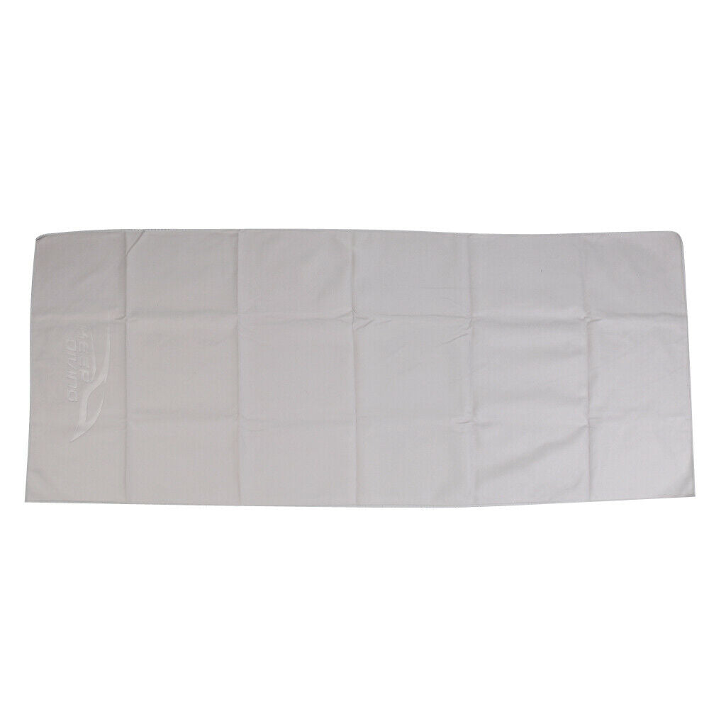Quick Drying Microfibre Towel for Beach Travel Swimming Gym Sports Gray