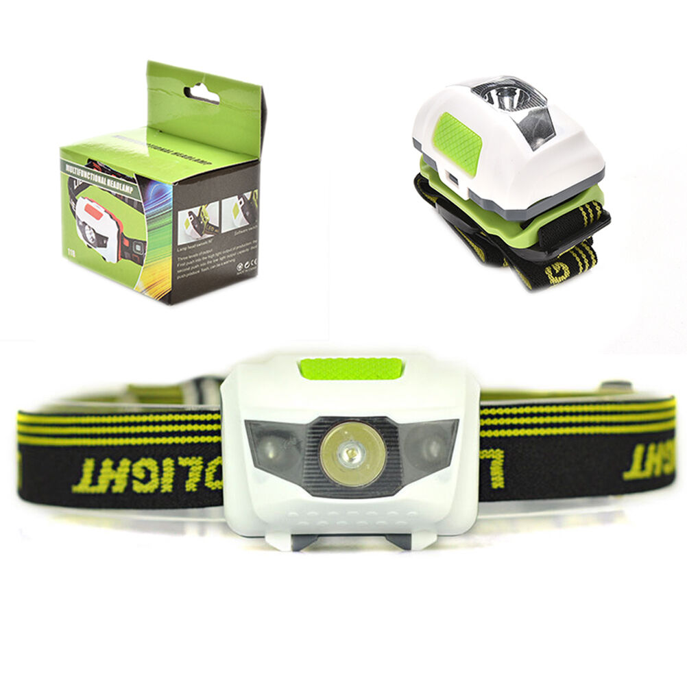 Mini Headlight LED Headlamp Head Torch Hiking Camping Waterproof Ultra Br.l8