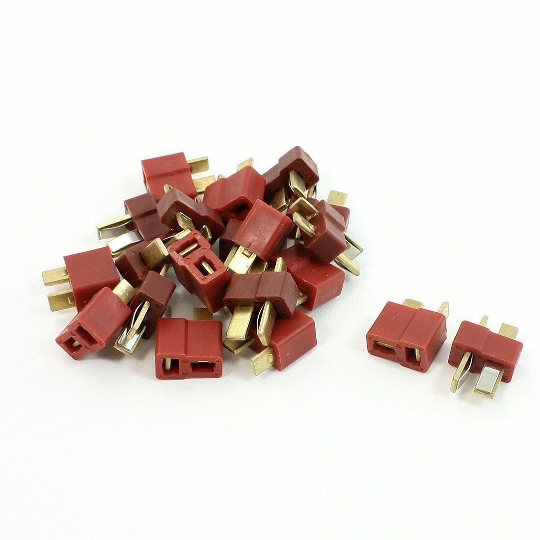 10Pcs Deans Plug T-Style Connector Male + Female For RC LiPo Battery ESC Motor