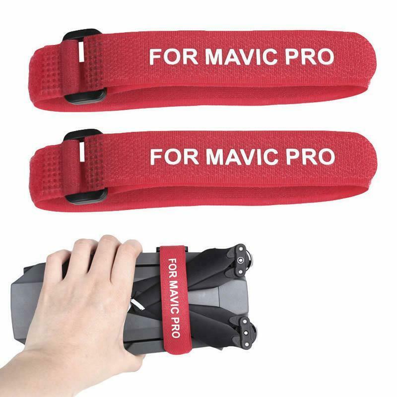 2x Propeller Fixing Rope Strap Holder Transport Protect For DJI Mavic PRO Drone