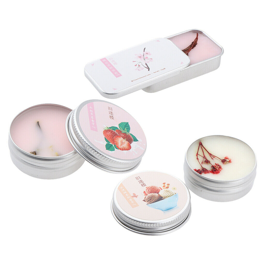 15g Natural Solid Perfume Women Body Care Fragrance Scent for Travel 3 Kinds