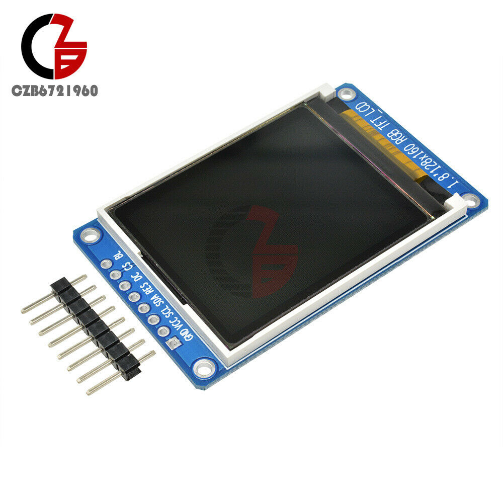 1.8inch TFT Full Color LCD Display Module 128X160 Serial SPI ST7735S for Arduino