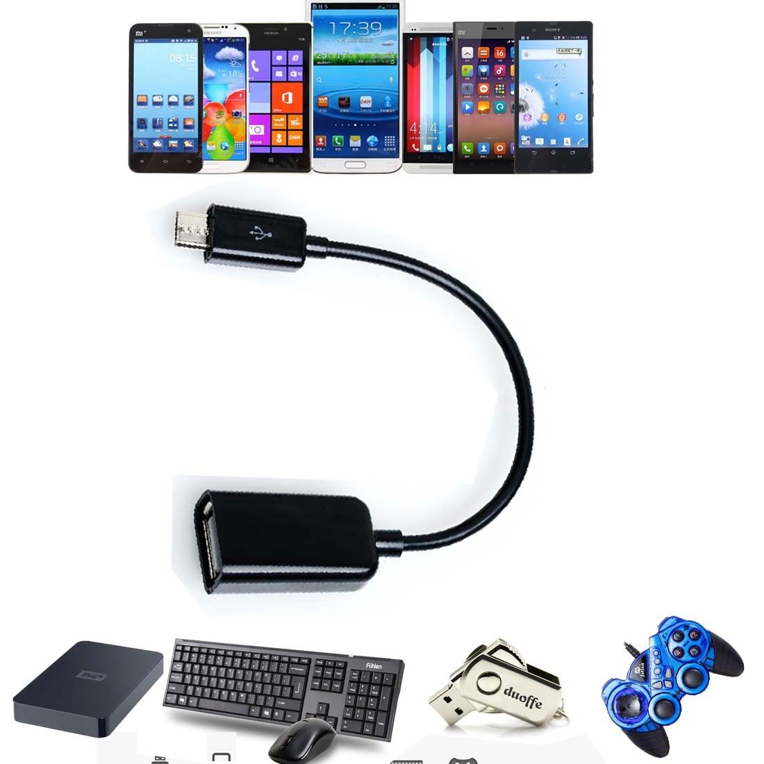 USB sx OTG AdaptorÂ Adapter Cable For Huawei MediaPad S7-302 u S7-302w S7-302c