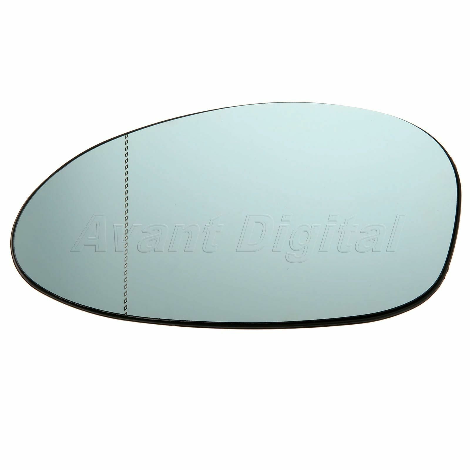 Blue Tinted Left Passenger Side Door Mirror Glass Heated Kit For Car E90 E87