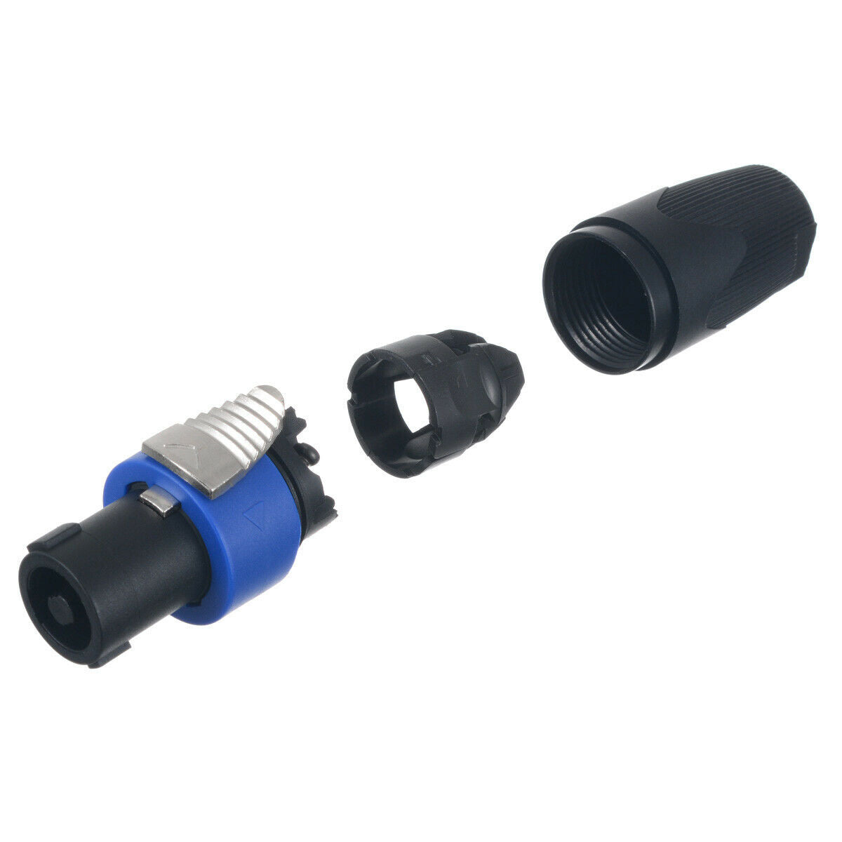 10Pcs NL4FC Pro 4 Pole Male Speakon Connector Adapter Speaker Audio Cable Plug