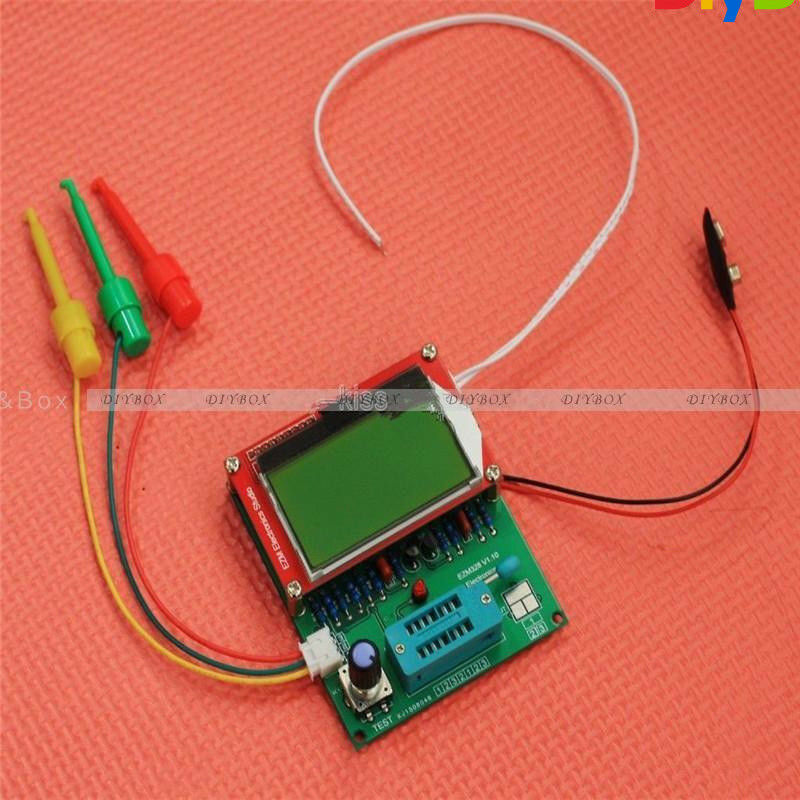 2016 EZM328(GM328R)transistor tester/ ESR / frequency meter / square wave genera