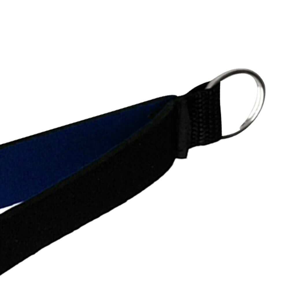2Pcs Neoprene Wristlet Keychain Wrist Strap Band Key Holder Split Ring