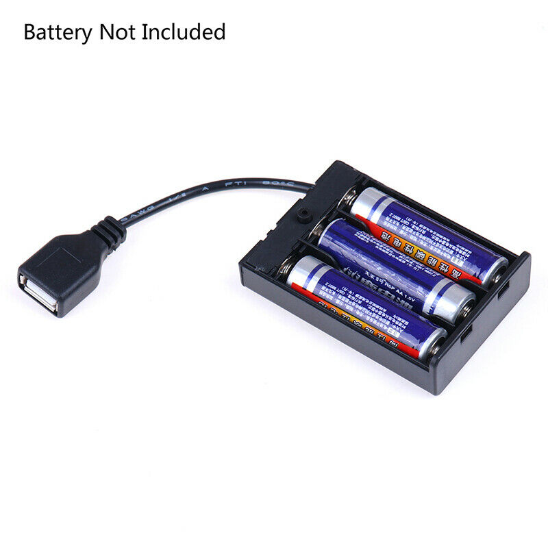 3*AA Battery box with usb port for Building block led light kit with SwitchATDD