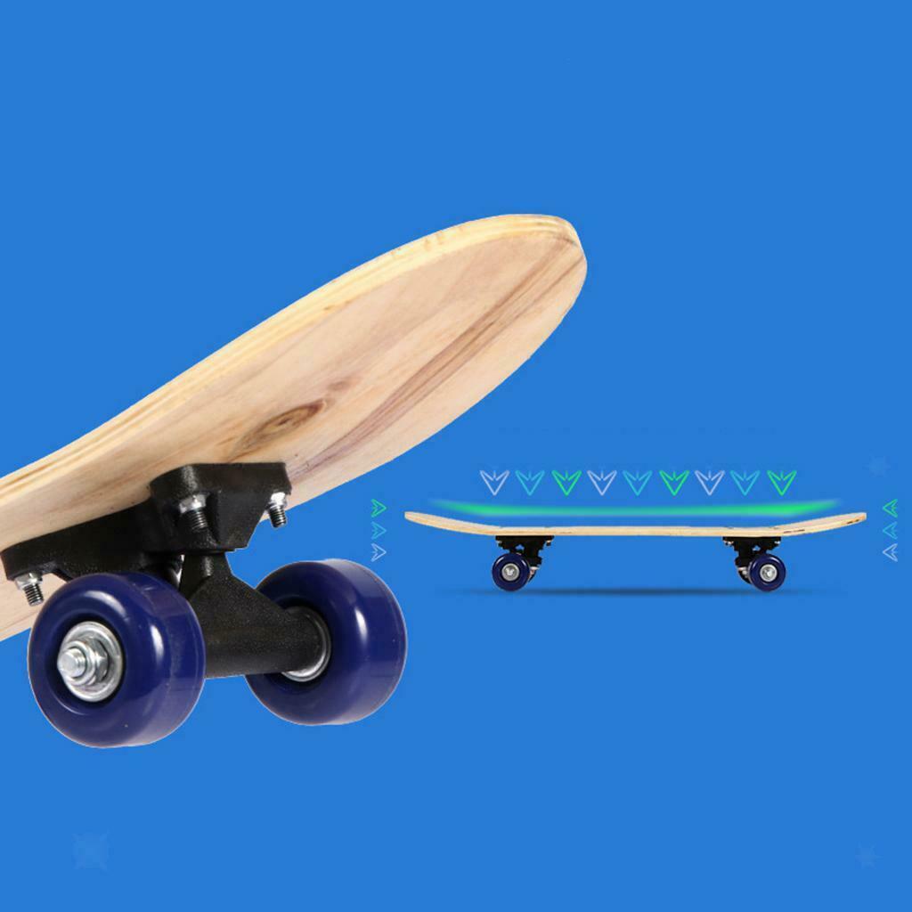 Blank Complete Skateboards for Beginners Wood Decks Cruiser LongBoard Unisex Kid