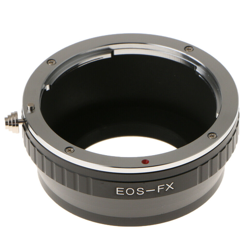 Metal Adapter Ring for Canon EOS EF EF-S Lens To  FX Camera Body X-  Black