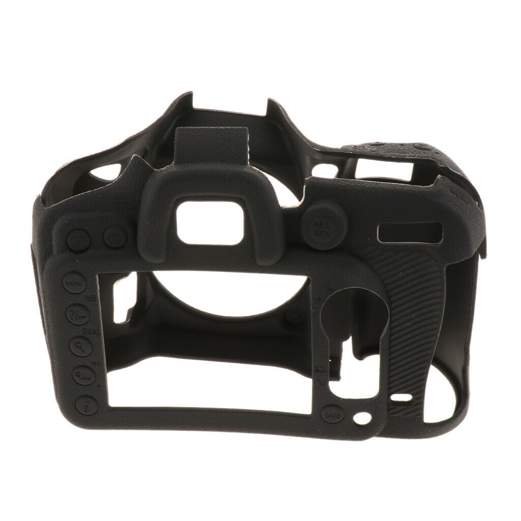 Soft Silicone Case For Nikon D7200/D7100 Camera Protective Body Cover Black