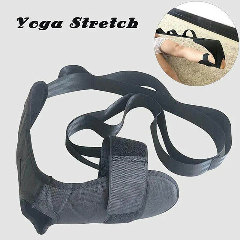 Yoga Flexibility Stretching Leg Stretcher Strap for Ballet Cheer Dance Trai Qx