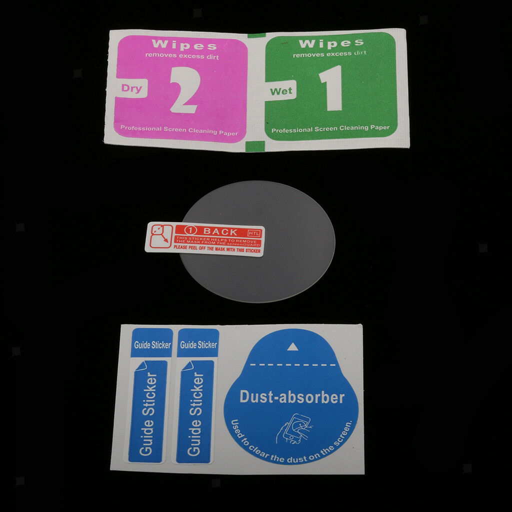 9H 2.5D Tempered Glass For 40mm Dia Round Fitness Watch Screen Protector