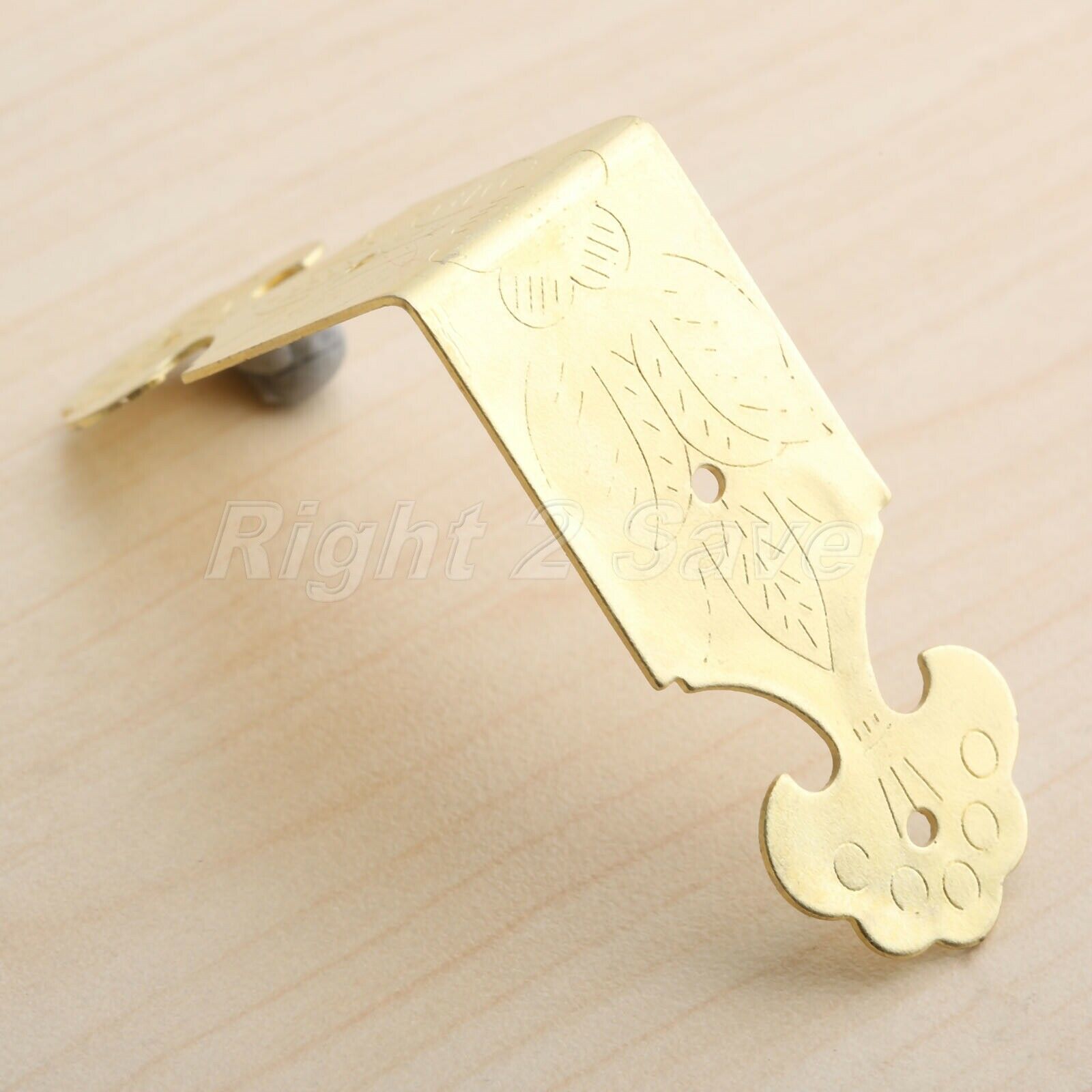 46mm*22mm Zinc Alloy Corner Decorative Protectors Desk Jewelry Box Corner Guards