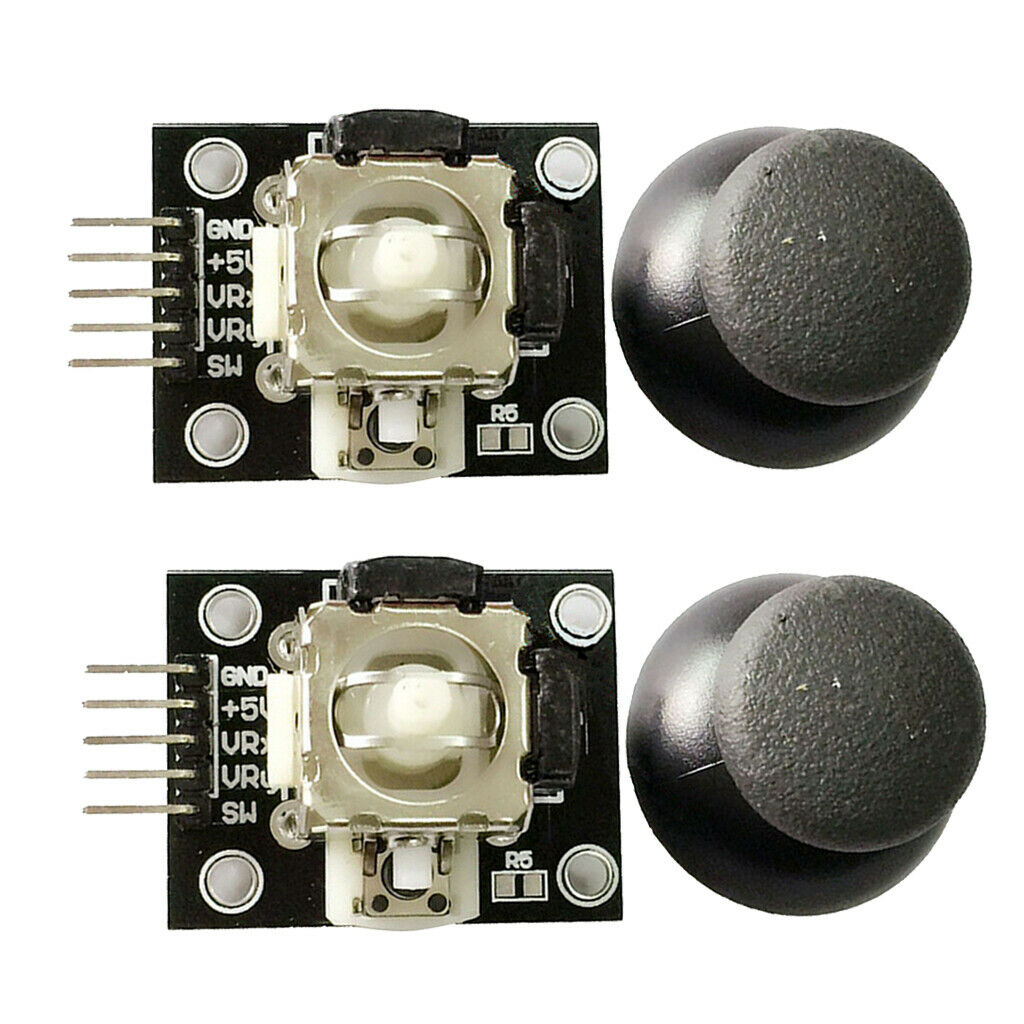 2PCS XY Dual Axis Joystick Thumb Stick Module Game Control for    PS2