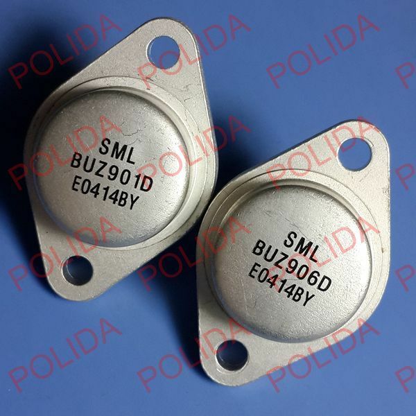 1pairs Transistor SEMELAB/SML TO-3 BUZ906D/BUZ901D