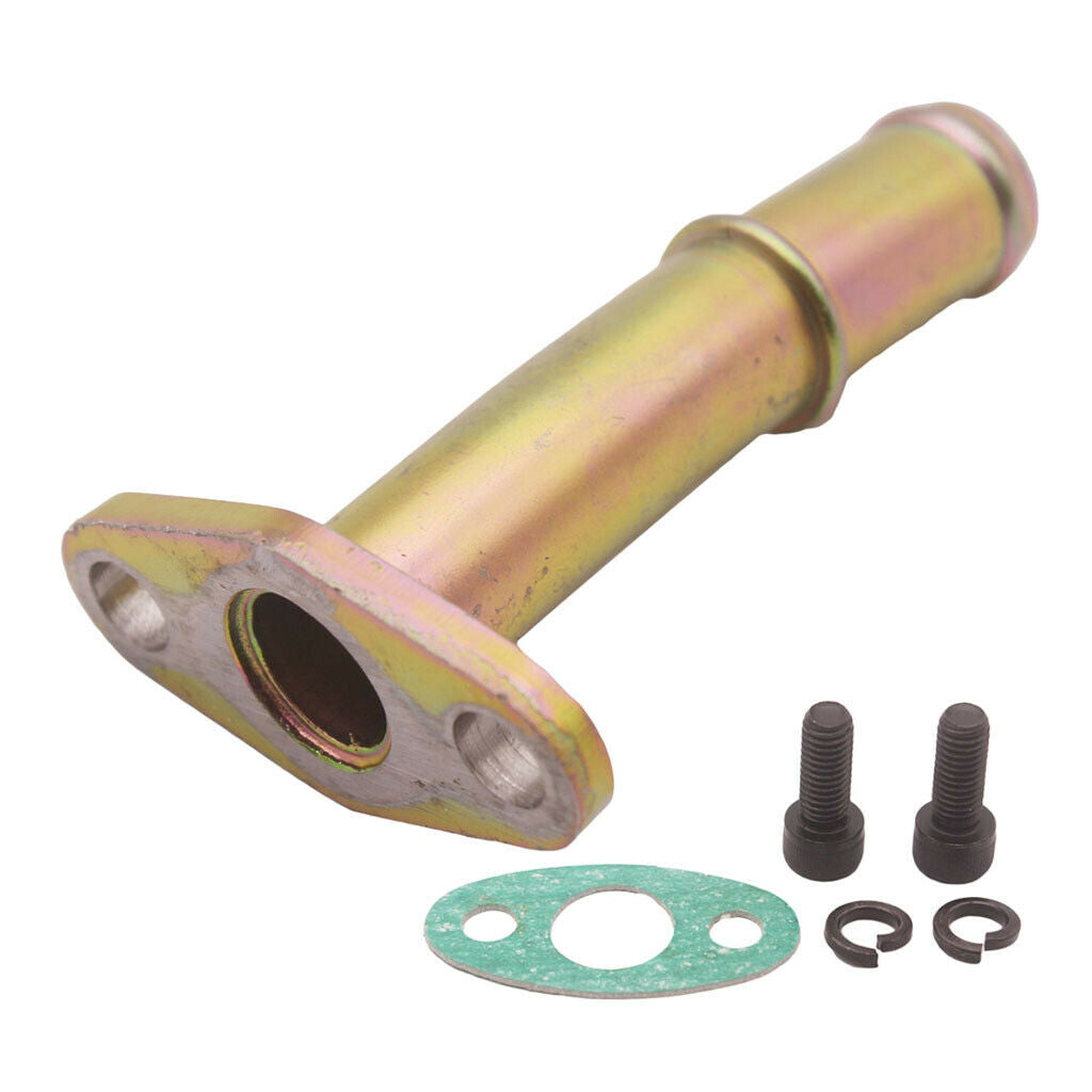 Turbo Oil Drain Flange Pipe For Barb Ball Bearing GT25R GT30R GT35 W/M8