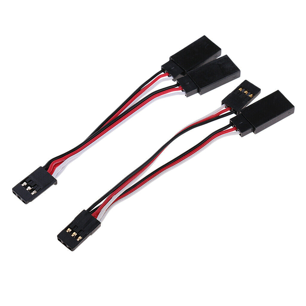 Replacement RC Trucks Convert Cable Adapter Y Harness 3Pin for Futaba Servo
