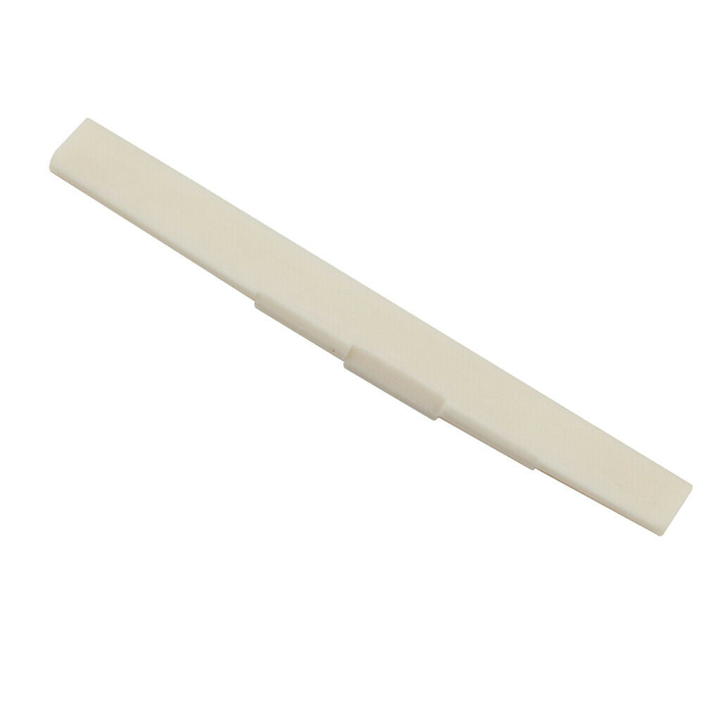 Portable Buffalo Bone Bridge Saddle for Classical Guitar Parts 80mm