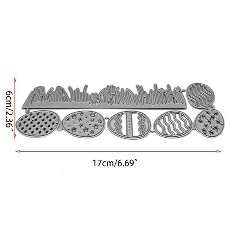 Grass Eggs Metal Cutting Dies Stencil DIY Scrapbooking Album Paper Card Template