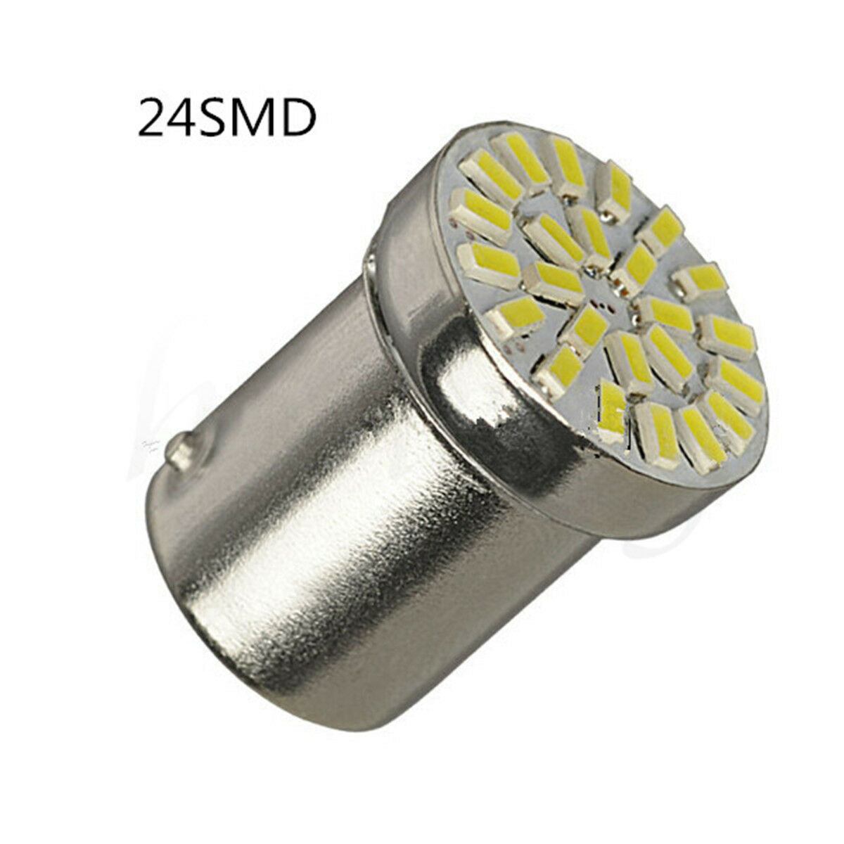 2X Super White 1156 24SMD 3014 LED  Car Tail Turn Signal Backup Light Bulb 12V