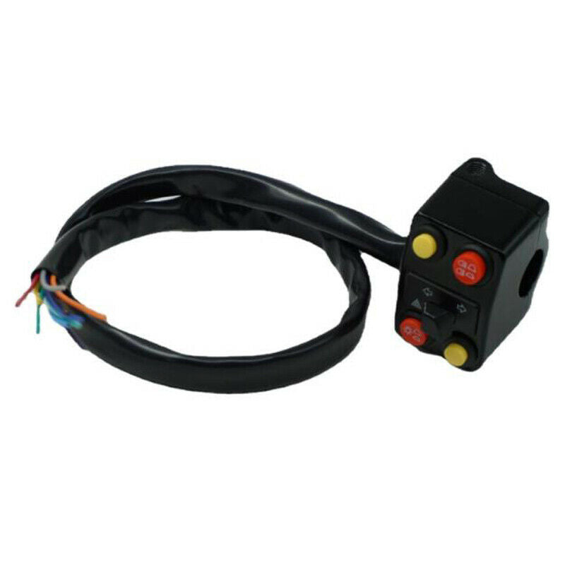 Waterproof Handlebar Switch for Motorcycle Electric Dirt Bike Horn ON-OFF Light