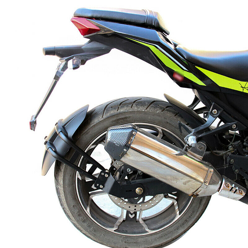 Motorcycle PVC 10-13'' Rear Wheel Fender Mudguard Protector Frame Splash Guard