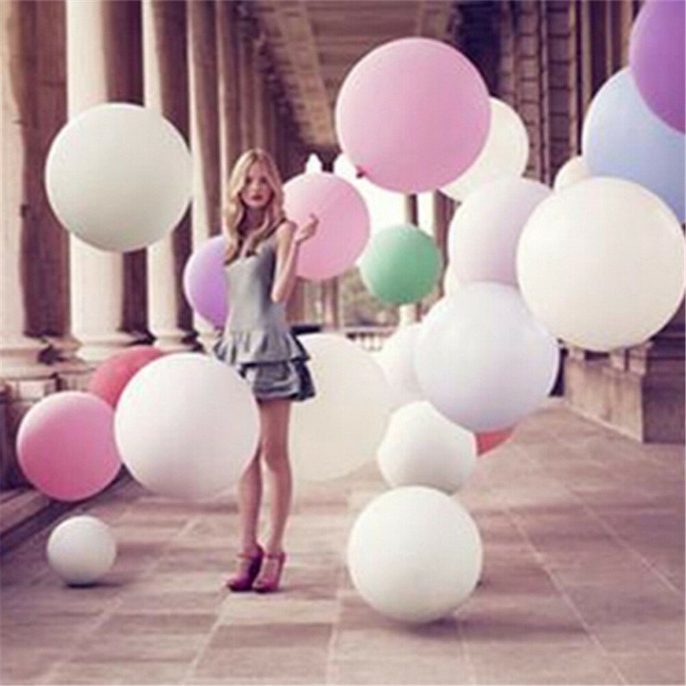 5X 90CM Huge Latex Ballon Wedding Decor Balloon For Party Birthday Balloo.l8