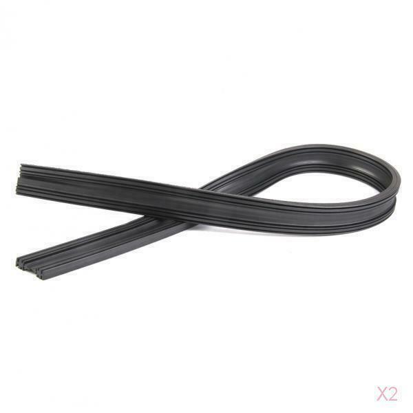 4pcs 26'' 6mm Cut To Size Universal Car Replacement Wiper  Refill Rubber
