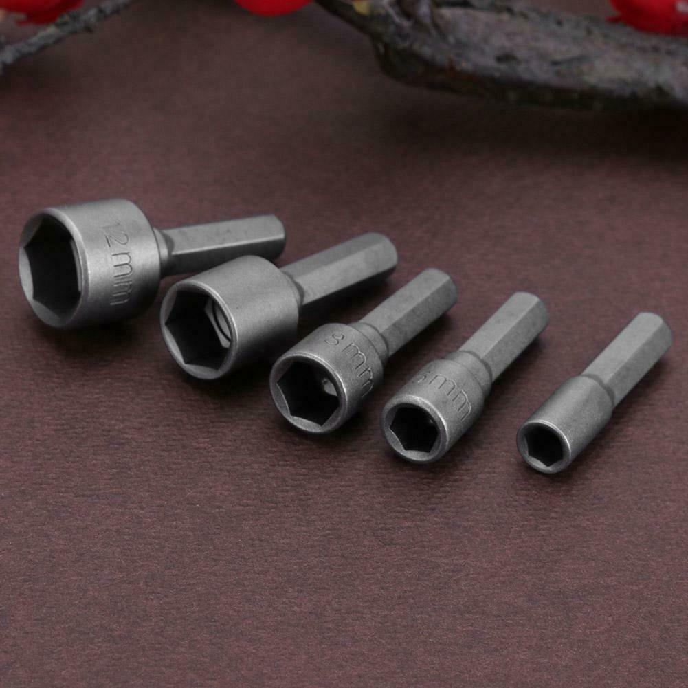 14pcs Strong Sleeve Wrench Hexagonal Handle Screw Sleeve Pneumatic Bits @