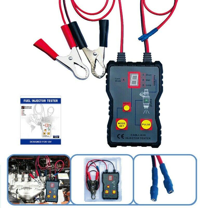 Automotive Injector Tester 4 Modes Powerful Fuel System Scan Tool Fuel InjecM6S3