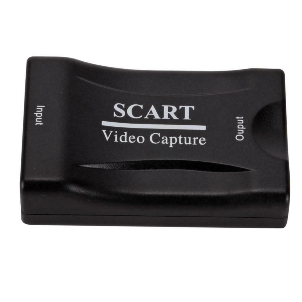 Professional SCART To USB2.0 Video Audio Converter Adapter Grabber for DVD HDTV